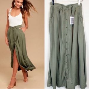 NWT Pistola Maxi Skirt